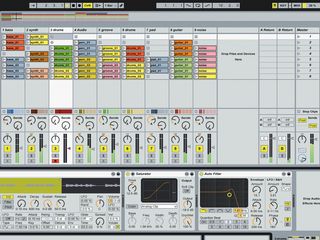 As its name suggests, Ableton Live is a great app for the gigging laptop musician.