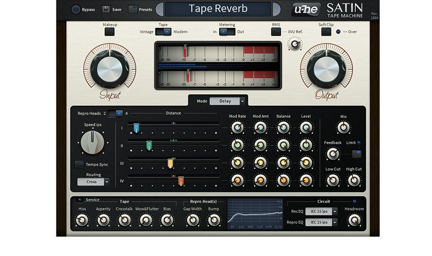 Transport yourself back to the late 60s with fully-customisable Delay and Flange modes