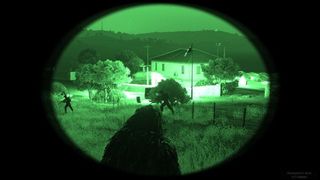 A night base raid. Arma 3's single-player missions are most enjoyable when you're not assigned the commander role.
