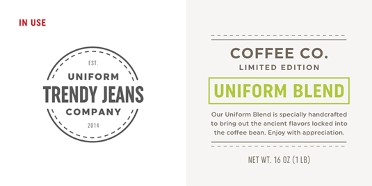 Uniform font