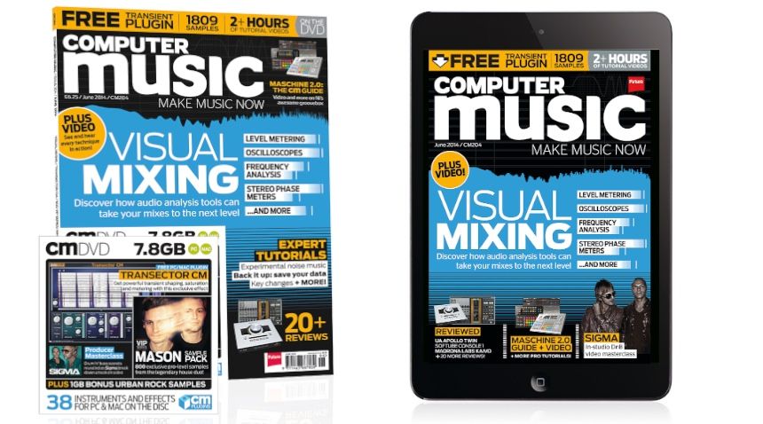 Computer Music issue 204 - VISUAL MIXING - June 2014 | MusicRadar