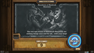 The first Tavern Brawl pitted Ragnaros against Nefarian in a classic Aggro vs Control match-up.