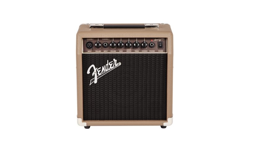 The Acoustasonic 15 can be used for vocals as well as acoustic guitar