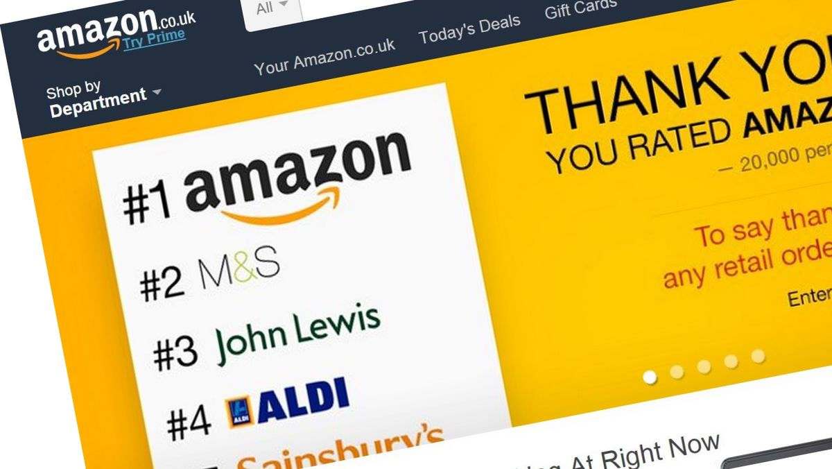 Amazon Is Offering £10 Off Any Order Over £50 For Today Only | TechRadar