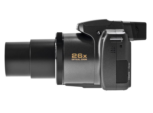 Pentax X90 side