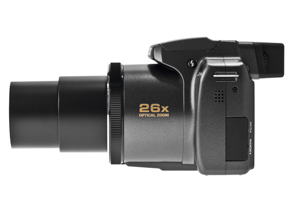 Pentax X90 side