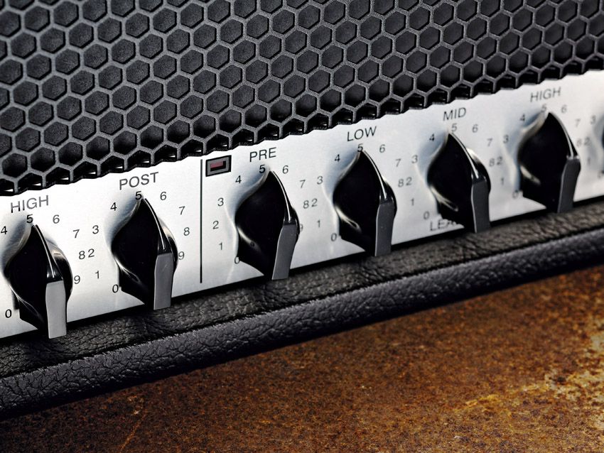Both channels have their own separate three-band EQ.