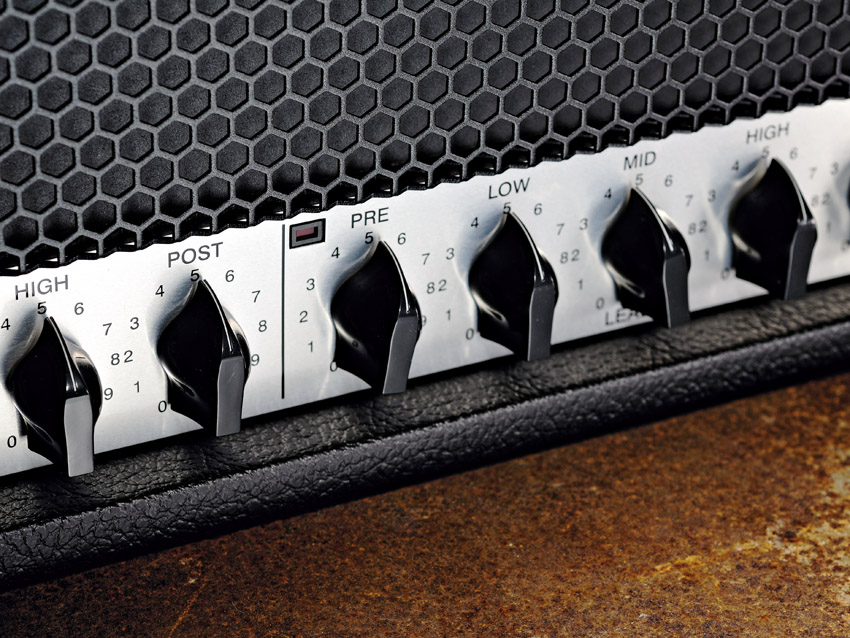 Both channels have their own separate three-band EQ.