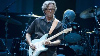 Eric Clapton playing live in 2011