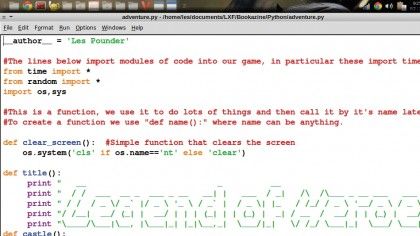 How to code your own adventure game in Python | TechRadar