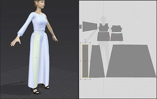 How to create 3D clothes