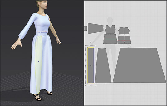 How to create 3D clothes