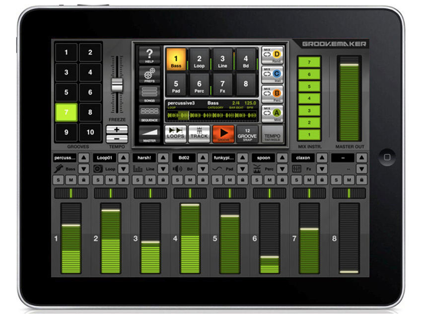 IK Multimedia GrooveMaker for iPad, Free/£5.99 each