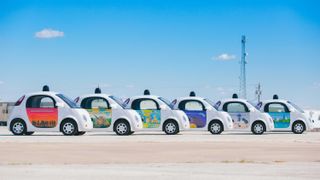 Google self-driving car fleet