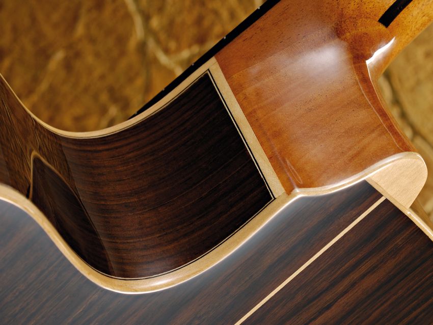 A cutaway 12-fretter needs a fancy heel