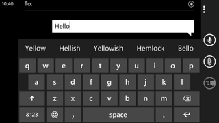 Windows Phone 8 Keyboard