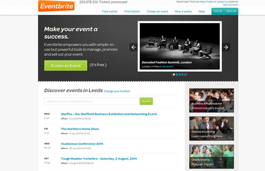 The best contacts are made offline, so check out Eventbrite for good networking events