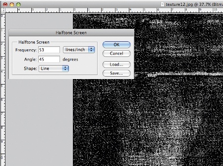 greyscale bitmap halftone