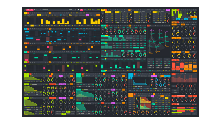 Screen Beats The 2020 one-screen beat machine looks like the console on a spaceship ...