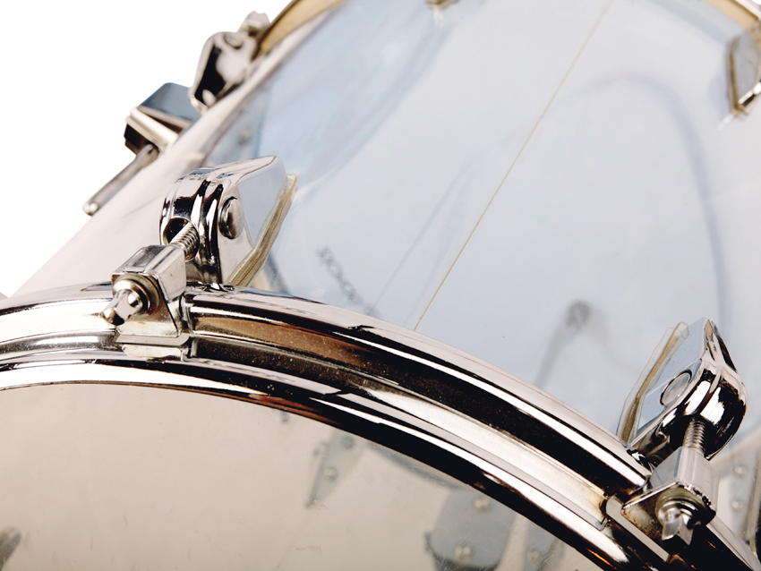 Zickos Transparent Drum Kit