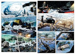 Spreads from a comic based on stories from New Orleans by Dublin-based iIlustrator and storyboard artist Maurice Pierse