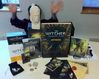 The Witcher 2: Assassins of Kings (PC version) Collectors Edition.