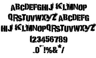 Free grunge fonts