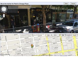 Google Street View - now editable