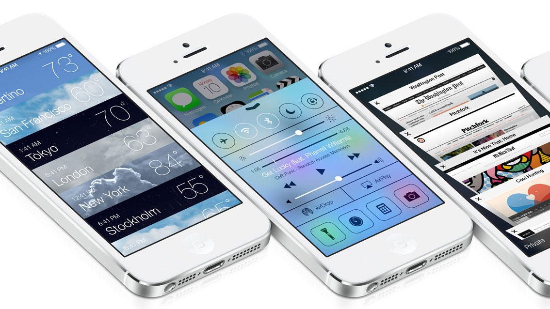 iOS 7 proves less is more as it hits 74% of devices