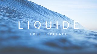 Free font: Liquide