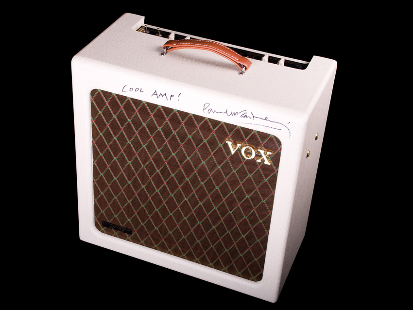 A very cool amp auctioned for a very good cause