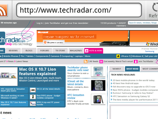 HTC chacha browser