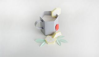 paper art food