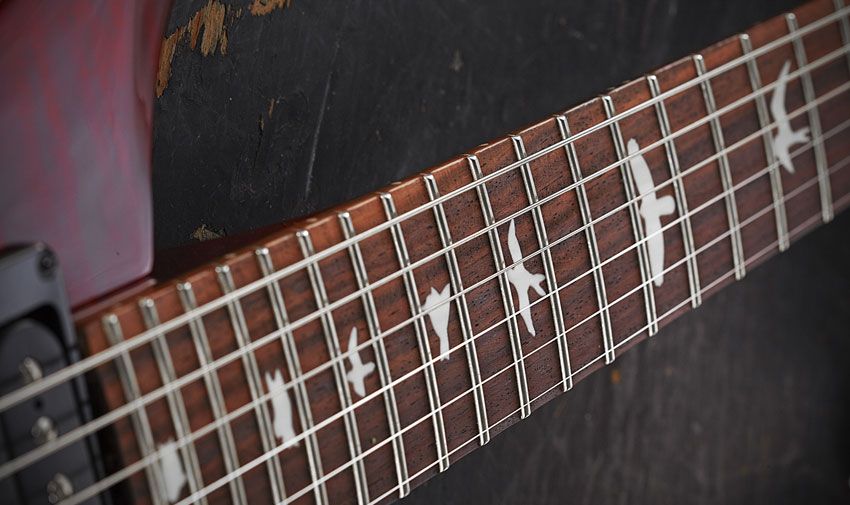 Bird inlays are stardard on the Custom 24