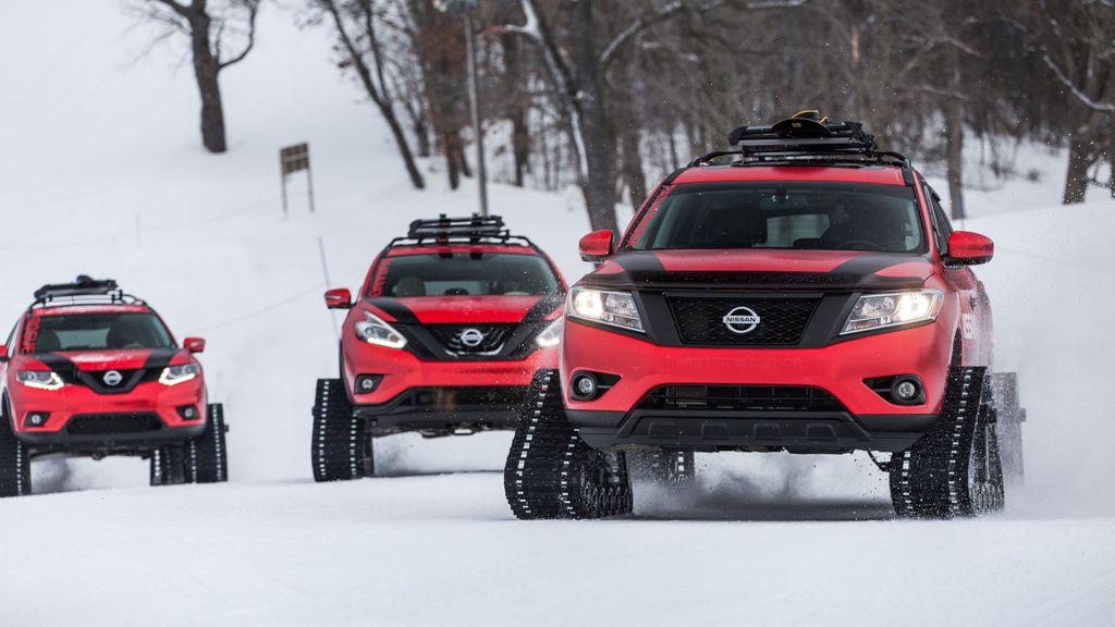 Nissan's Winter Warrior concept cars look