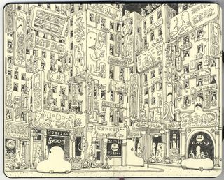 Dip into the sketchbook of Mattias Adolfsson