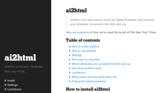 Handle text from Illustrator files better by converting to HTML