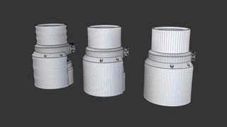 Apply a MeshSmooth modifier and collapse the stack to finalise the bike model