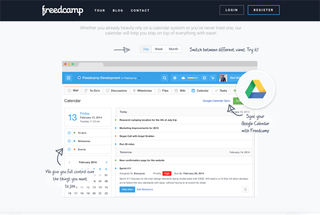 Freedcamp project management software