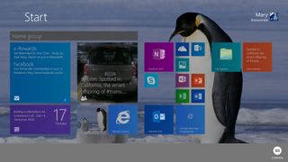 Customising the Windows 8 Start screen