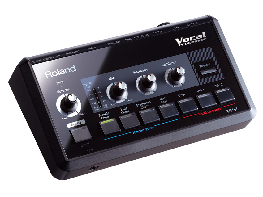 The VP-7 uses Roland&#039;s Vocal Designer technology.