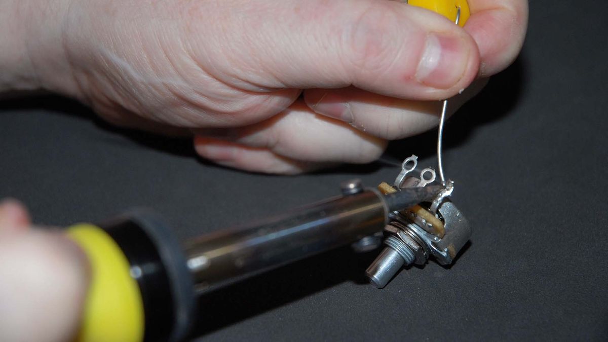 Guitar modding how to solder guitar parts MusicRadar