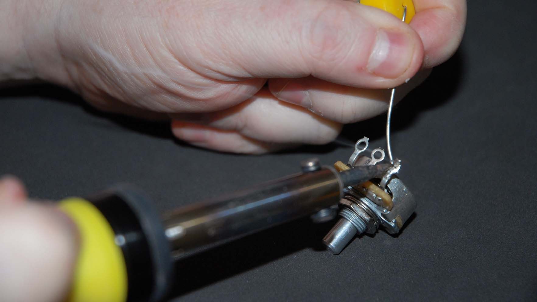 Guitar modding how to solder guitar parts MusicRadar