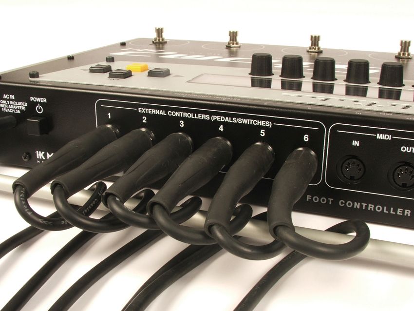You can add plenty of extra expression pedals.