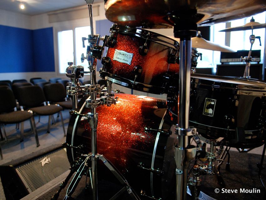 Mapex Saturn Supernova - just one of the kits supplied by Mapex to Drumtech