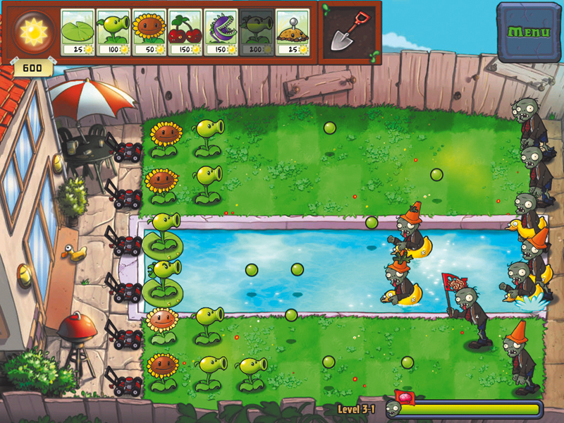 Plants vs Zombies FREE HD (HD GamePlay) 