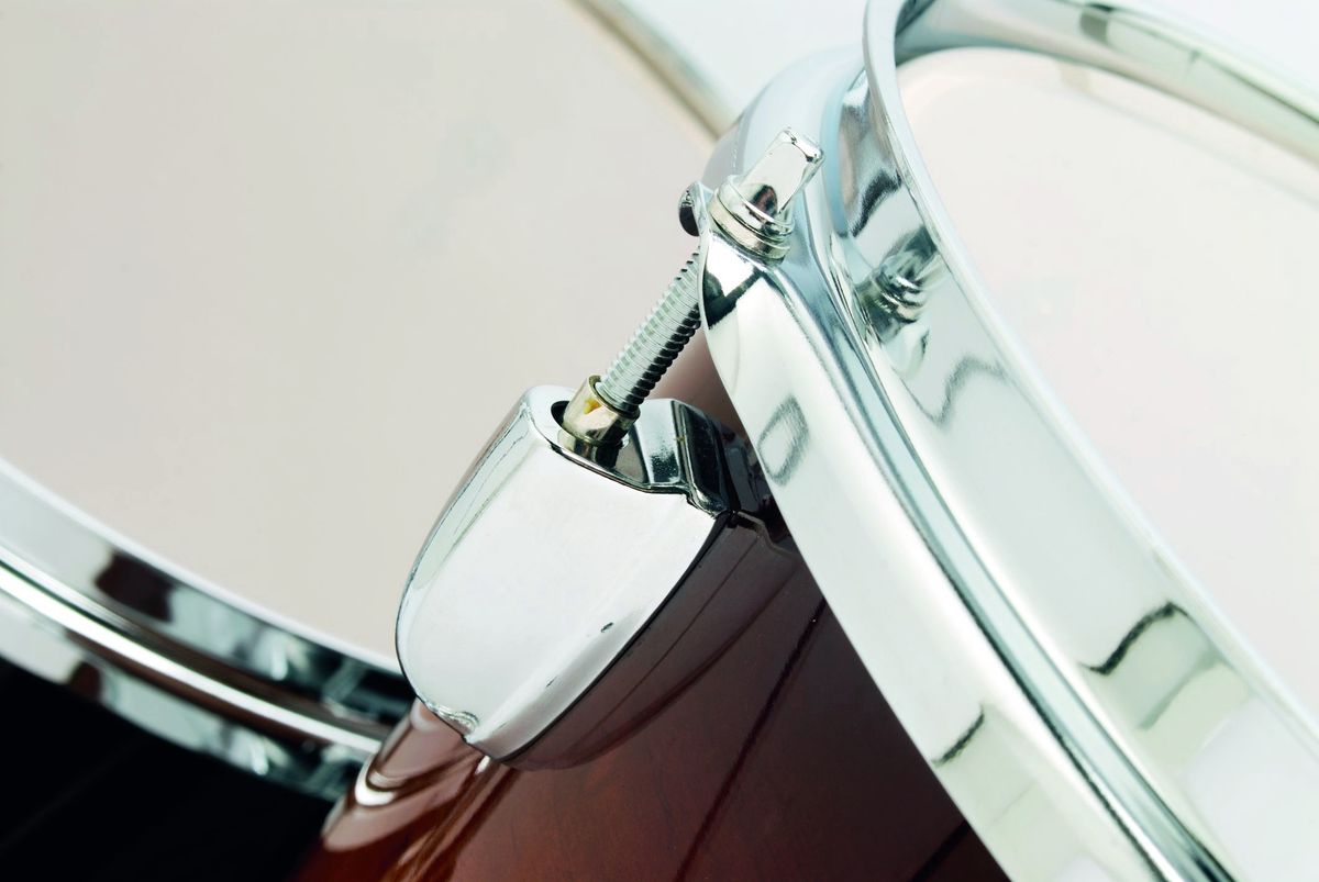 Comes with generously proportioned hardware.