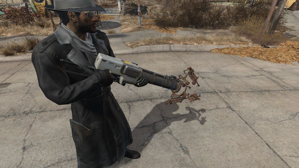 fallout 4 less guns mod