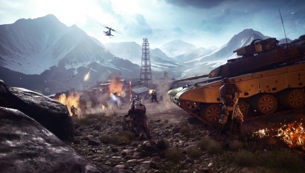 DICE Officially Launches Mantle Update For Battlefield 4 - 1.23 GB