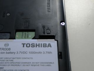 Toshiba tg01 microsd